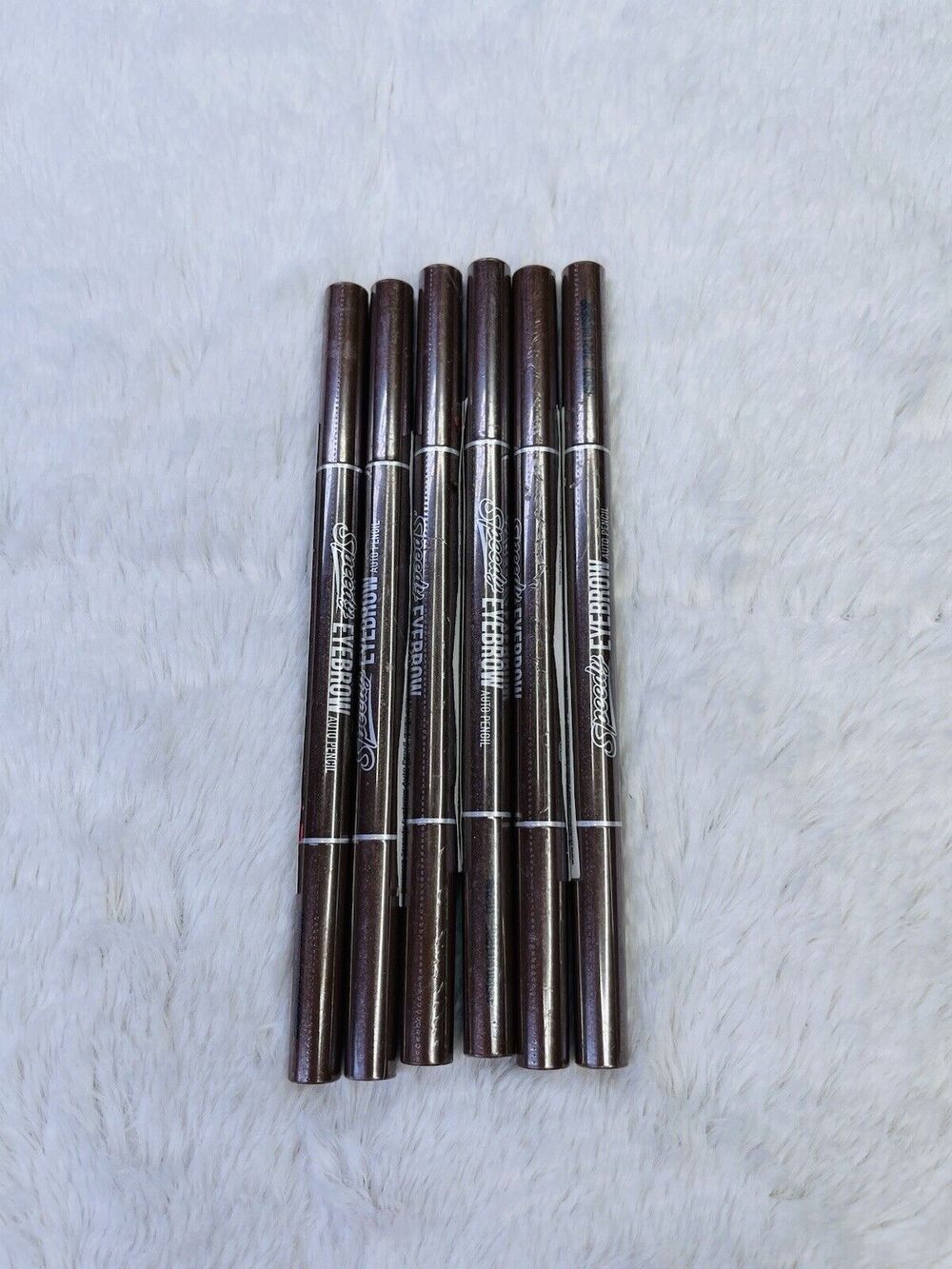 Peripera Speedy Eyebrow Brow Auto Pencil #3 Brown Beauty 6pk Brand New Sealed